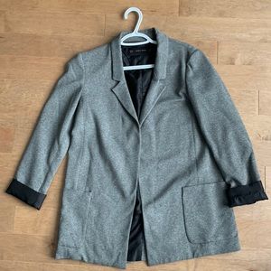 ZARA Grey Boyfriend Blazer. US XS.